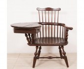 Early Windsor writing armchair with