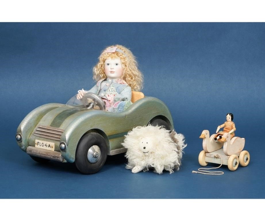  Flossie with Cat artist doll 2eb9ca