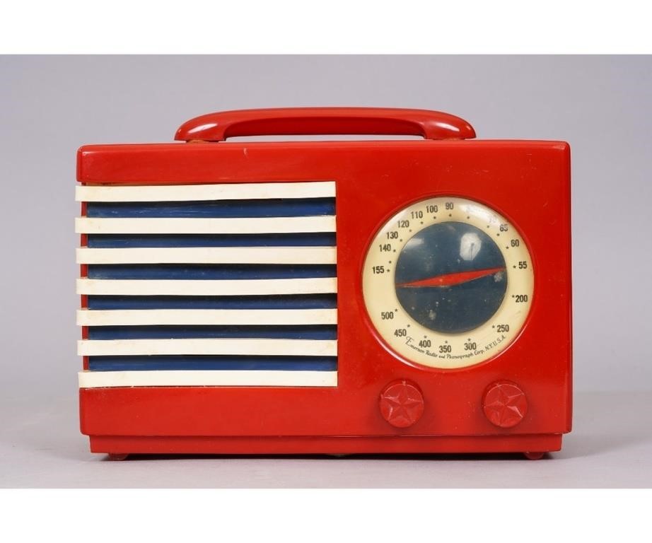 Emerson Patriot radio red white blue  2ebc2e
