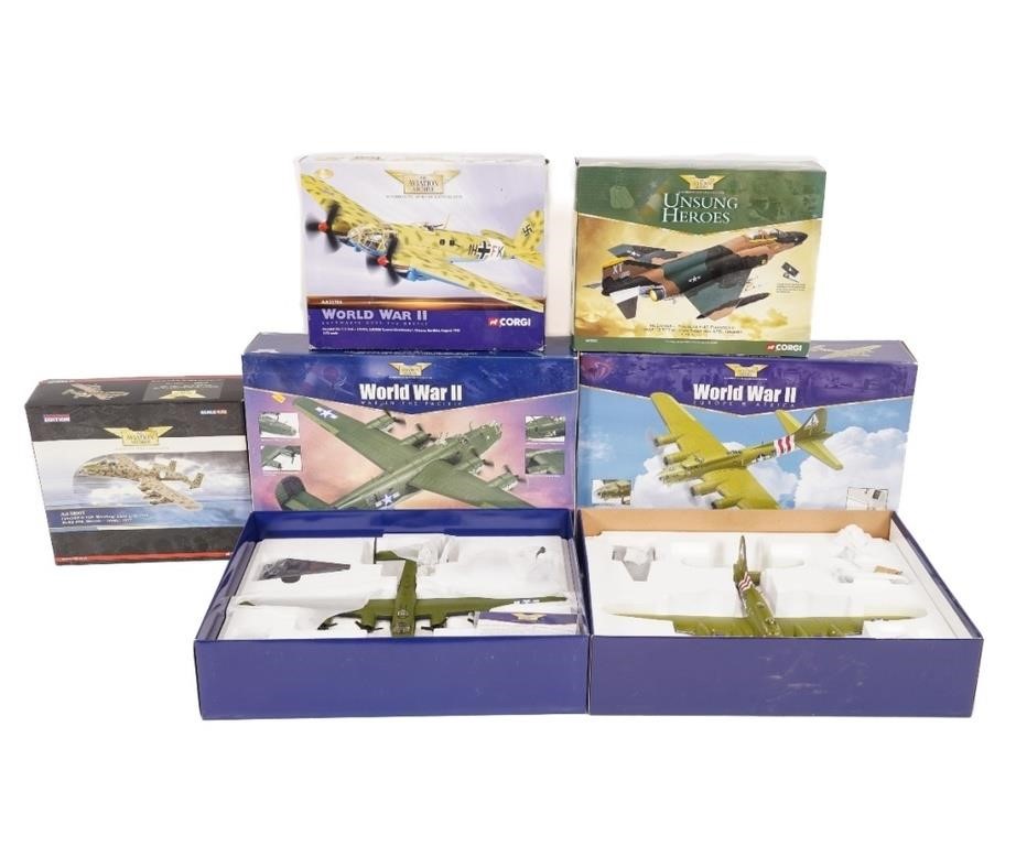 WWII model airplanes to include