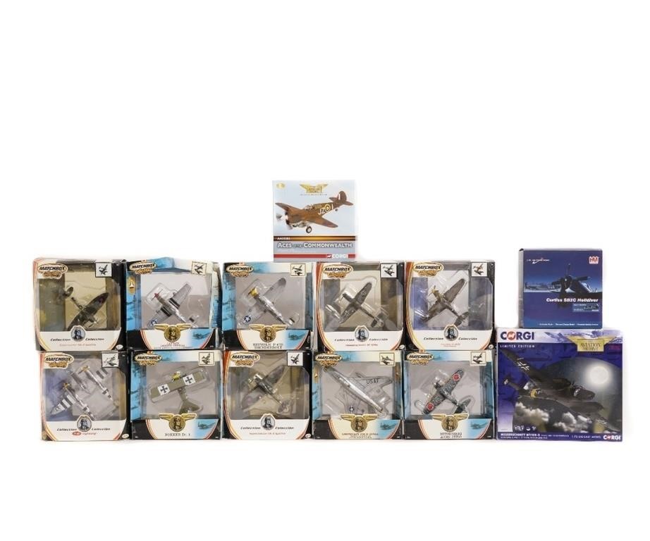 Thirteen diecast airplanes to include  2ebc67