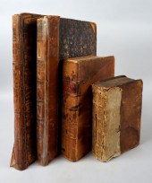 17TH AND 18TH CENTURY BOOKS ON ENGLISH