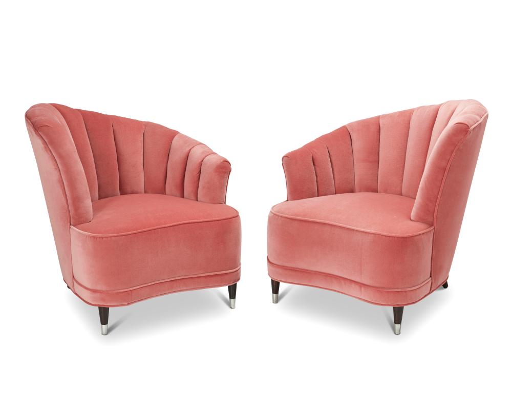 A PAIR OF ART DECO STYLE LOUNGE 2eec4f