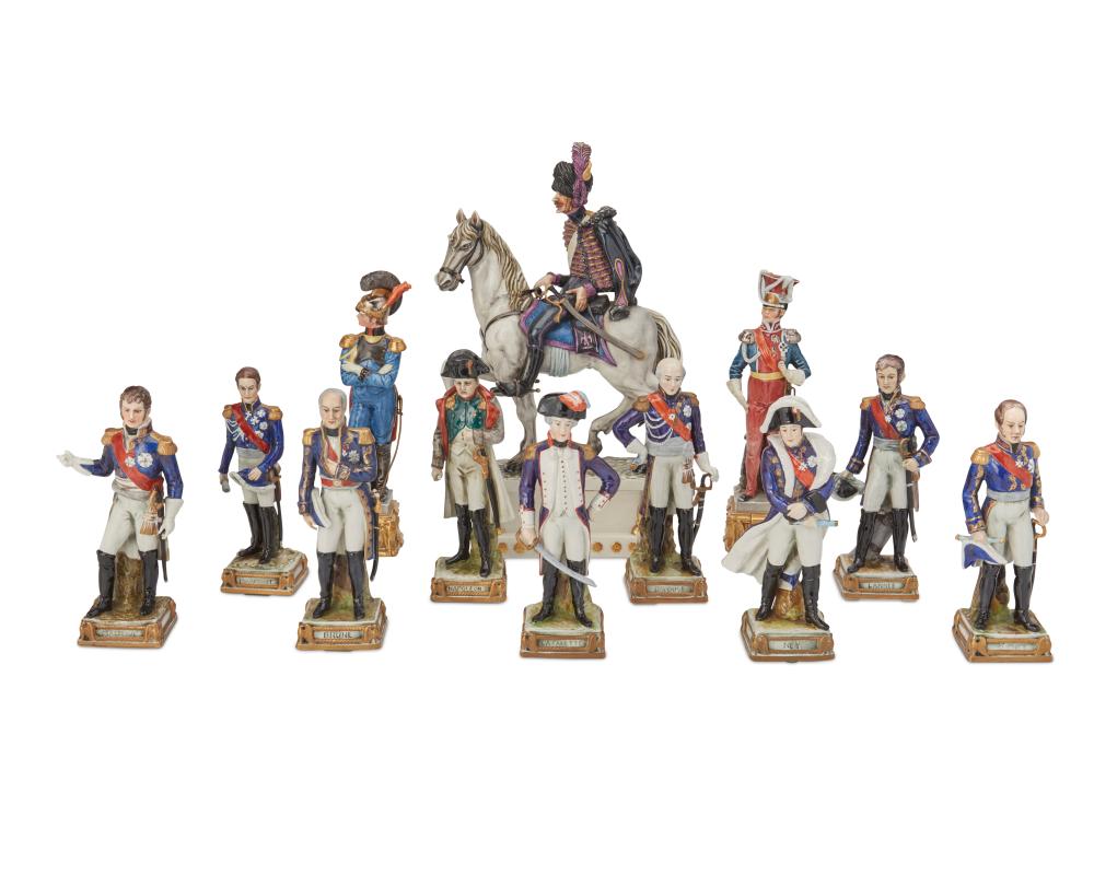 A GROUP OF NAPOLEONIC PORCELAIN 2eed13