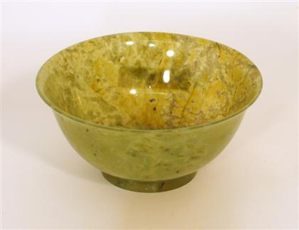 Chinese dark green jadeite bowl 4b195