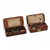 TWO EARLY 19TH CENTURY CASED ENGLISH
