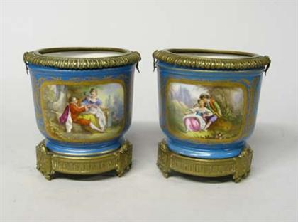 Pair of Sevres style porcelain 4af89