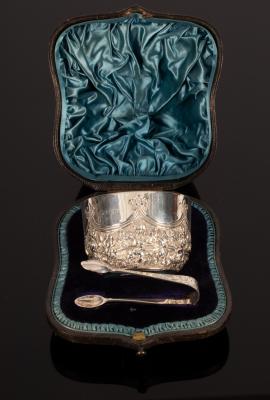 A Victorian silver Christening