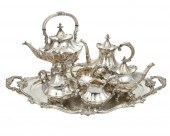 A REED & BARTON VICTORIAN SILVER-PLATED
