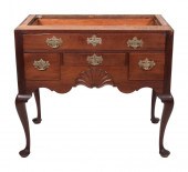 QUEEN ANNE HIGHBOY BASE ATTRIBUTED TO