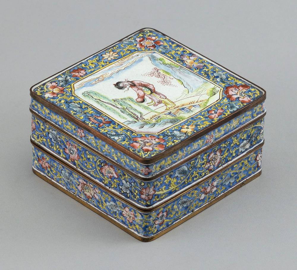 CHINESE FAMILLE ROSE CANTON ENAMEL 2f2075