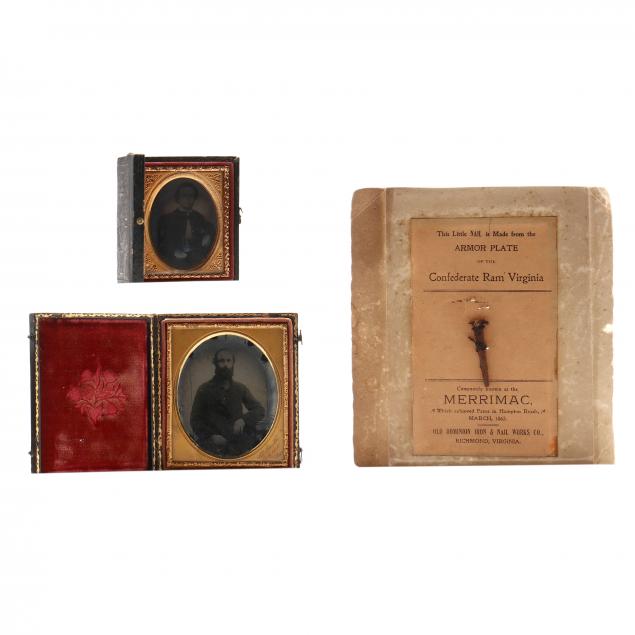 TWO AMBROTYPES AND A C S S VIRGINIA 2f0112