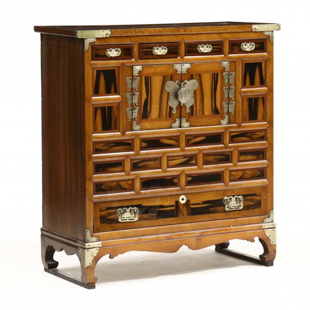 ASIAN TANSU CHEST ON STAND Korean 2f0978