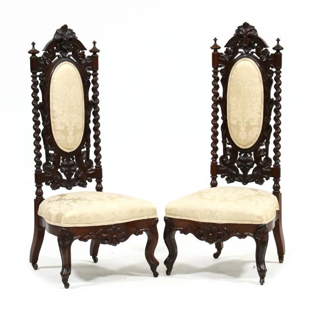 PAIR OF AMERICAN ROCOCO REVIVAL 2f0a3d
