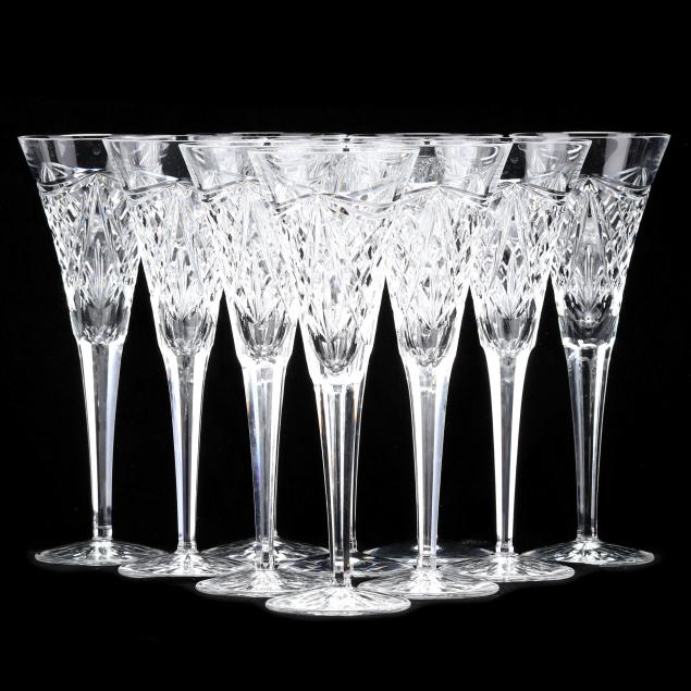 TEN WATERFORD CRYSTAL CUT OF THE 2f0d0f