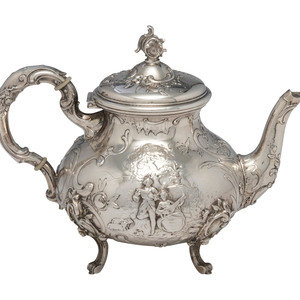 A German Hanau Silver Teapot Storck 2f38f6