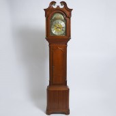 George III Oak Tall Case Clock, John