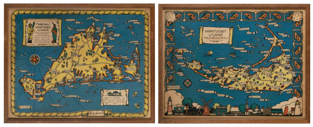 PICTORIAL MAPS OF NANTUCKET AND 2f27ae
