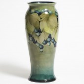 Moorcroft Grape and Leaf Vase, c.1928-30