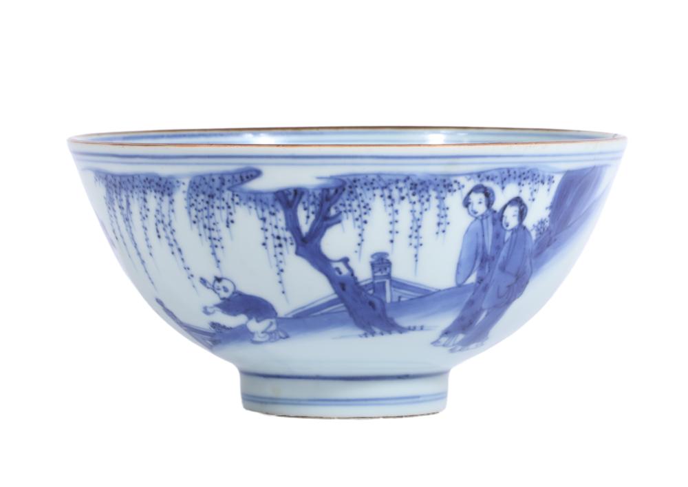 CHINESE MING DYNASTY BLUE AND WHITE 2f3436