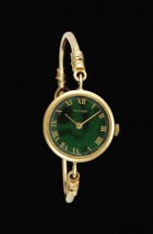 18 karat yellow gold lady s wristwatch  4bd41