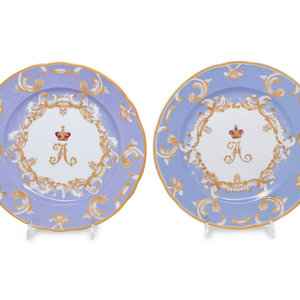 Two Russian Porcelain Plates from 2f6a21