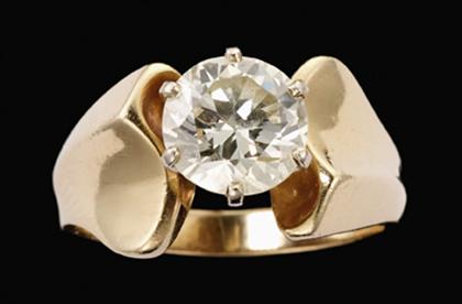 Gentleman s diamond solitaire ring 4bddb