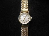 Lady s 14 karat yellow gold wristwatch 4be0f