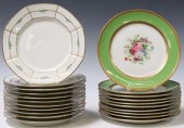  21 FRENCH LIMOGES PORCELAIN LUNCHEON 2f6daa