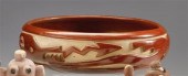 Carved redware bowl    teresita naranjo,