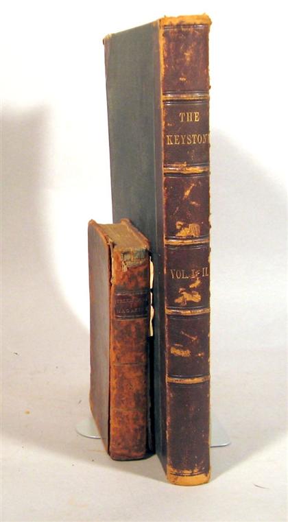 2 vols Masonic 19th Century 4bc1c