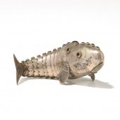 AN ARTICULATED FISH JUDAICA SPICE 2f5a2b