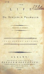 1 vol Franklin Benjamin The 4bc43