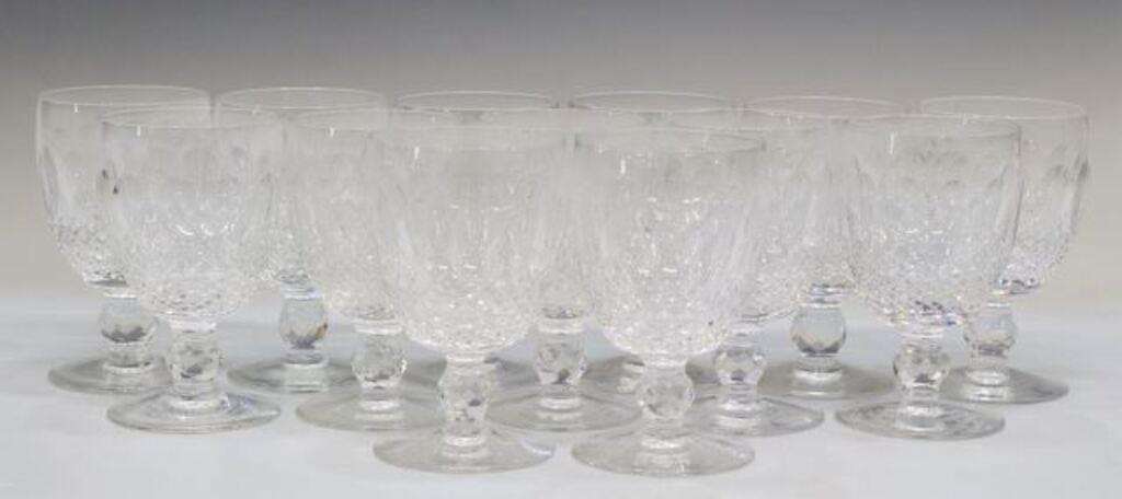  13 WATERFORD COLLEEN CUT CRYSTAL 2f860b
