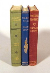 3 vols Kipling Rudyard Soldier 4c0c1