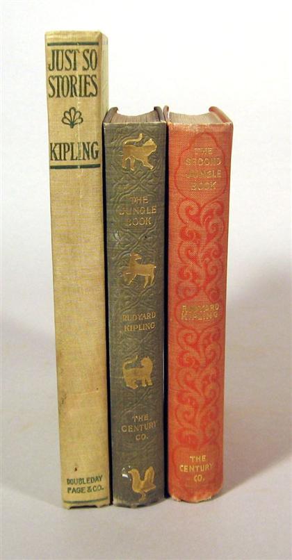 3 vols Kipling Rudyard First 4c0c2