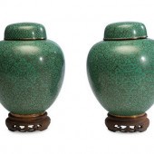 A Pair of Chinese Export Cloisonn  2f89c9