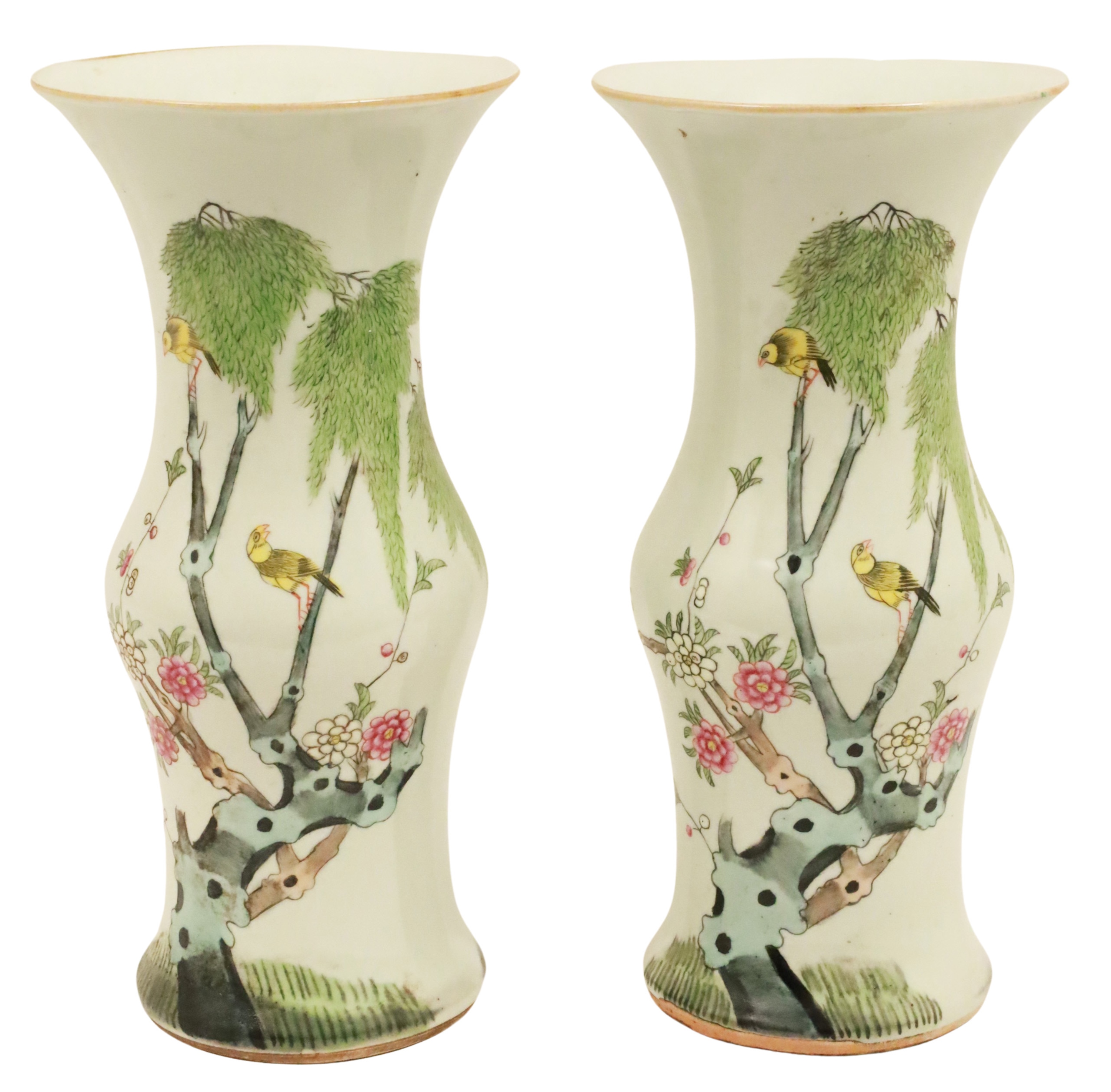 PAIR OF CHINESE QIANJIANG VASES 2f8b77
