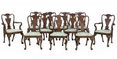 QUEEN ANNE STYLE DINING CHAIRS A set