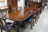CHIPPENDALE STYLE MAHOGANY DINING TABLE