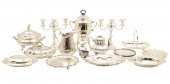 16 PC SERVICE OF SILVER PLATE A 16 piece