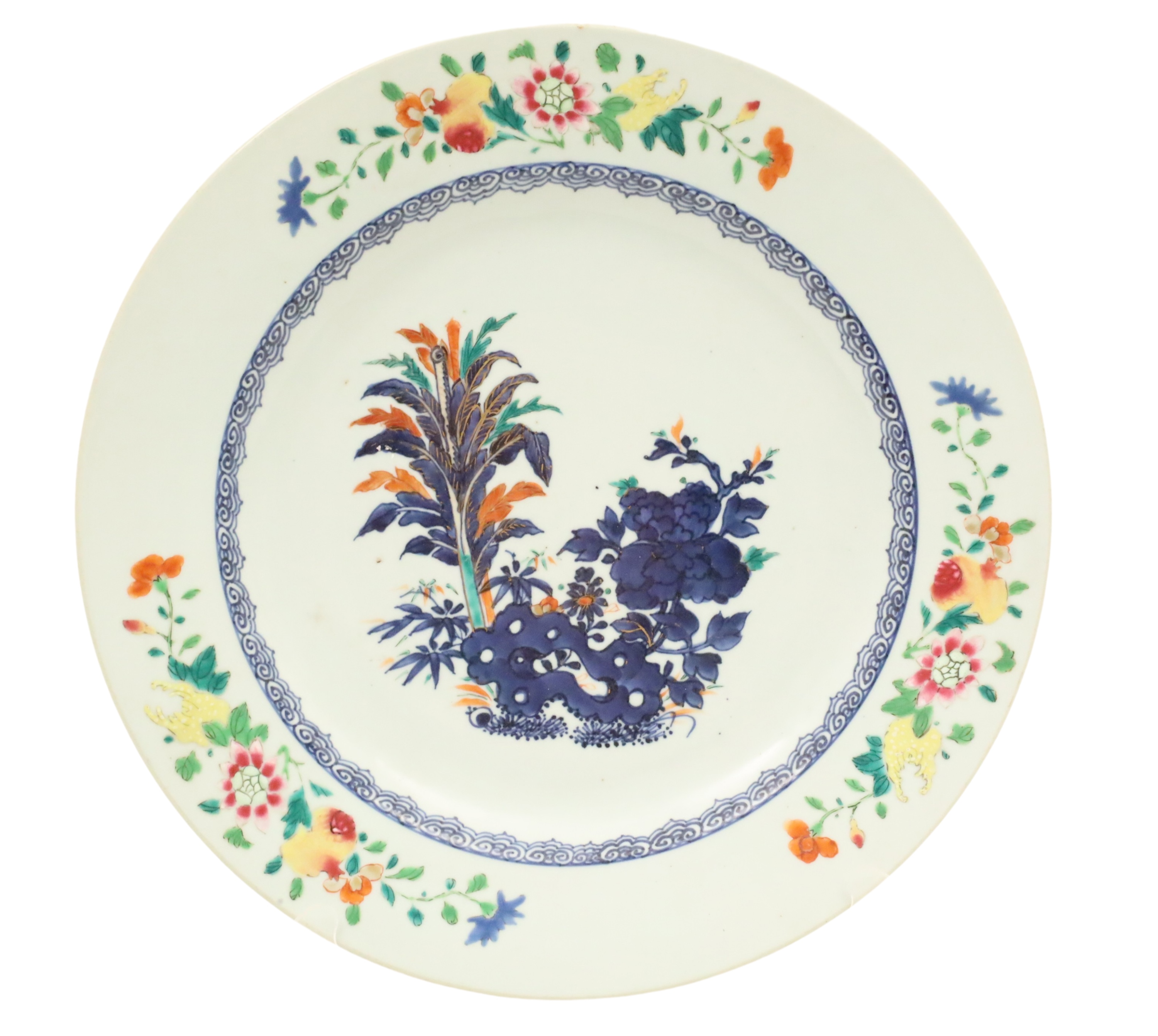 CHINESE EXPORT PORCELAIN CHARGER 2f8e62