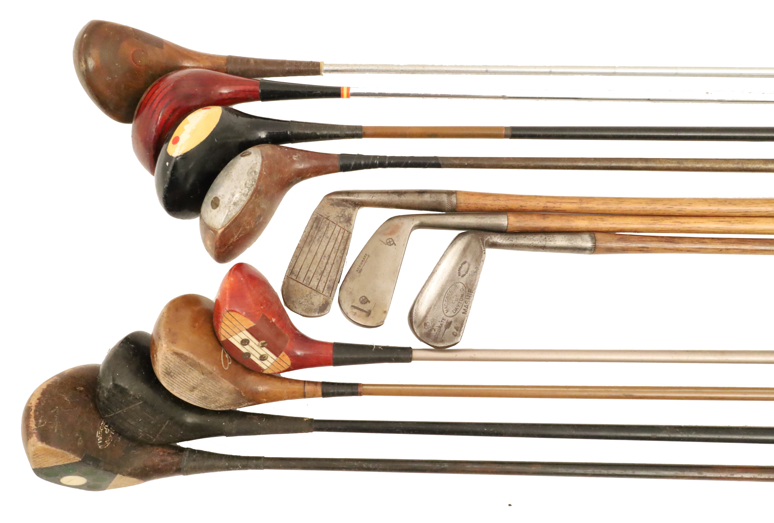 11 ANTIQUE AND VINTAGE GOLF CLUBS 2f8f70
