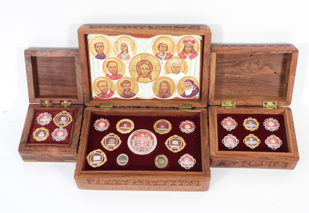 21PC COLLECTION OF RELIGIOUS SAINTS 2f93dd
