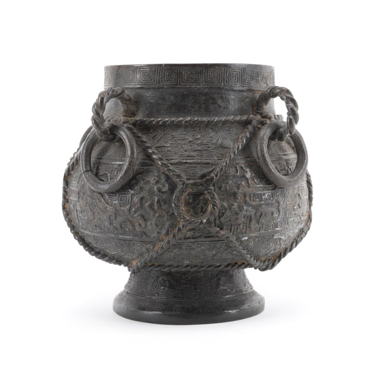 CHINESE ARCHAIC STYLE BRONZE YOU 2f95be