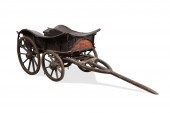 19TH C. FRENCH WOODEN CHILDS WAGGONER