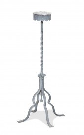GOTHIC STYLE WROUGHT IRON CANDLE 2f9929