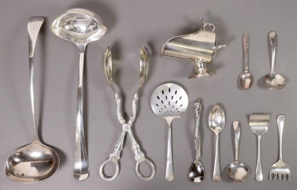  12 GROUP OF SILVERPLATE SERVICEWARE  2f7618