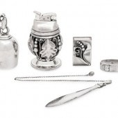 A Group of Georg Jensen Silver Articles
20th