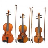 A Group of Three Childrens Violins
all
